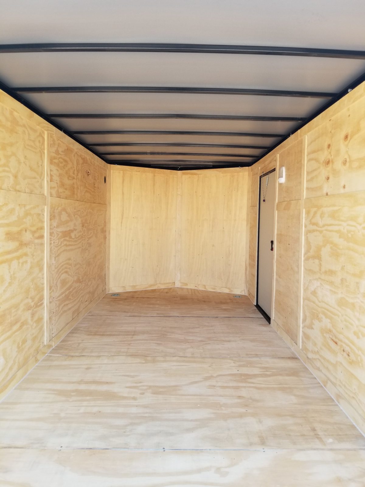 Enclosed Trailer 7x16 Black Ad 90 Usa Cargo Trailer