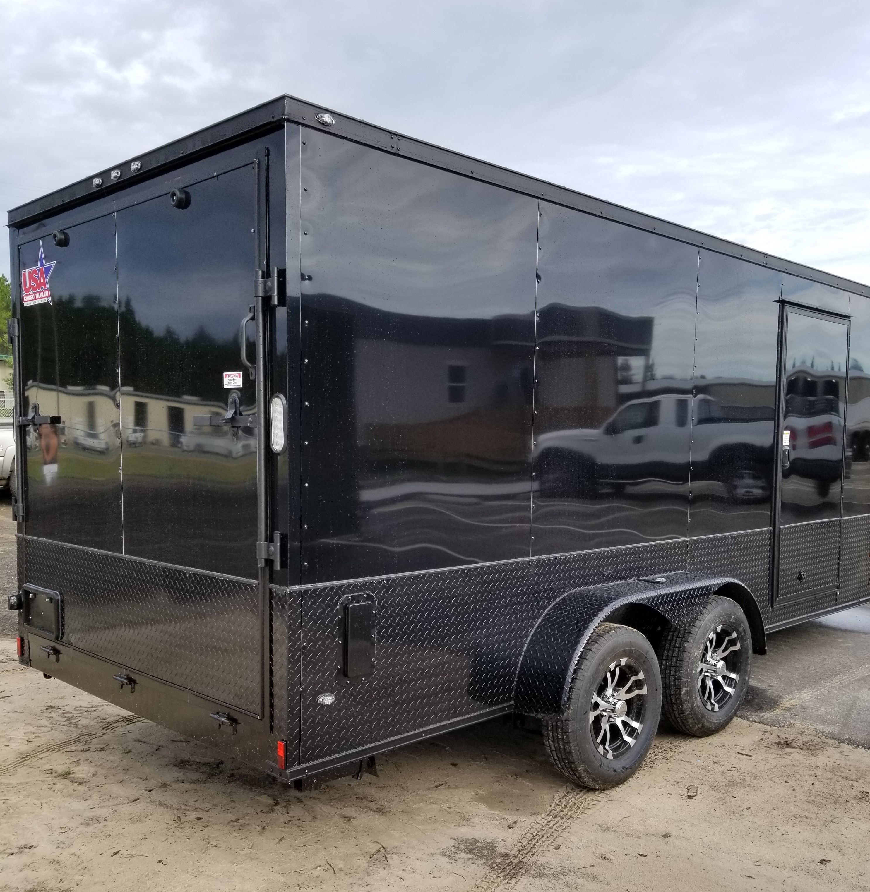 7x16 Blackout trailer