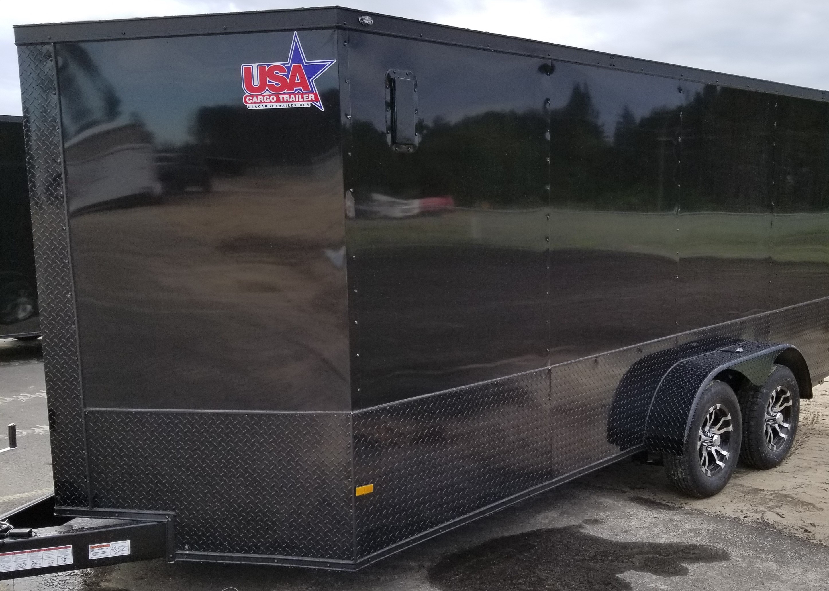 7x16 Blackout Black Hawk Deluxe