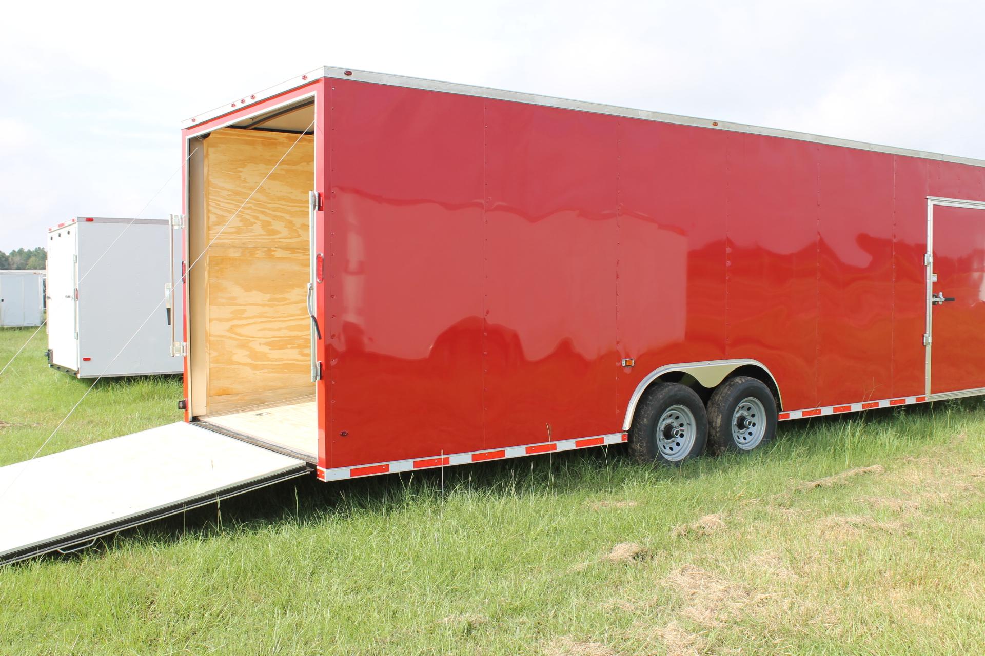 8.5x24 Red Beast Enclosed trailer