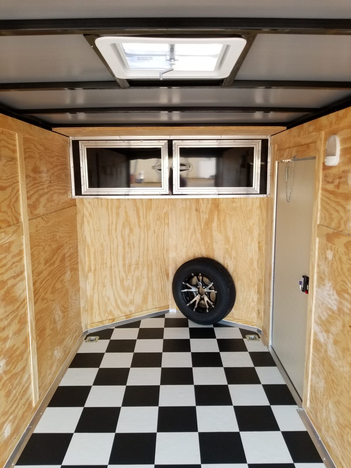 Custom Design 6x12 Tandem Enclosed Trailer. - USA Cargo Trailer